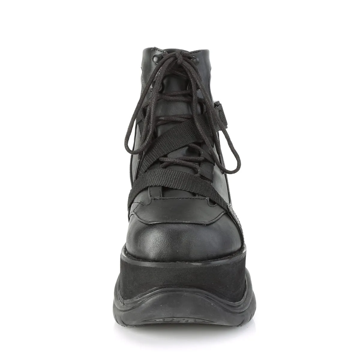 NEPTUNE-181 Black Vegan Leather