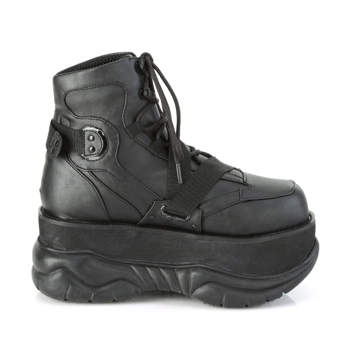 NEPTUNE-181 Black Vegan Leather