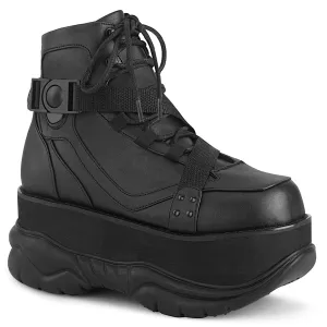NEPTUNE-181 Black Vegan Leather