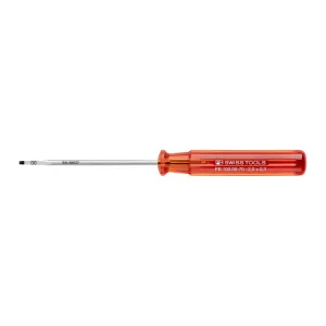 PB Swiss PB 100.00-70 Slotted Classic Screwdrivers, 0.3mm x 70mm