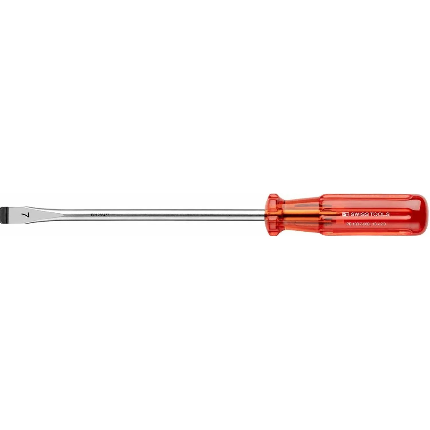 PB Swiss PB 100.7-200 Slotted Classic screwdrivers, 13mm x 200mm