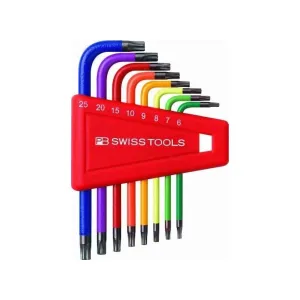 PB Swiss PB 410.H 6-25 RB Rainbow L-Keys, TORX 6-25