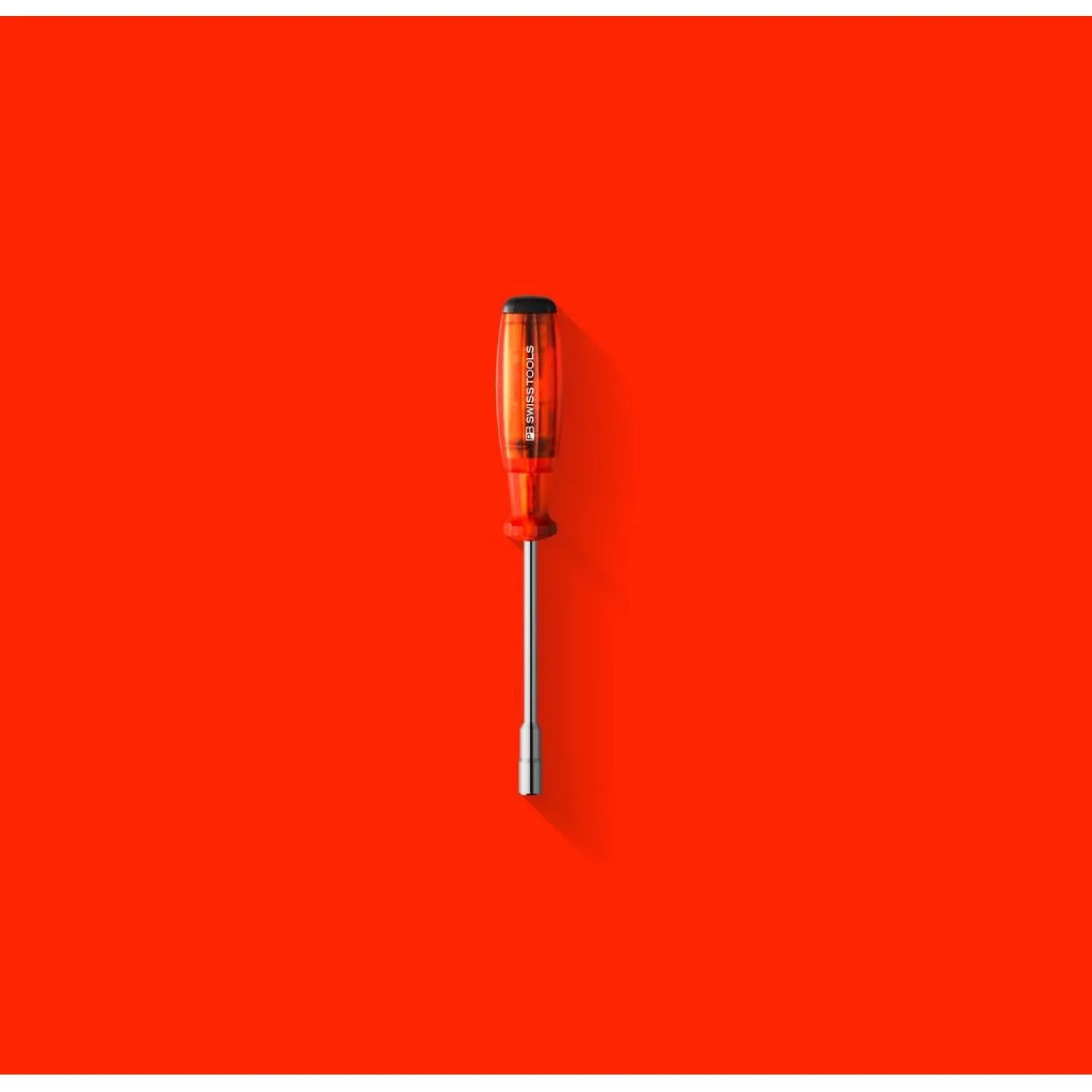 PB Swiss PB 6465.Red Bit Holding Screwdriver with Magazine, Slotted, Phillips, TORX, 9 Pcs