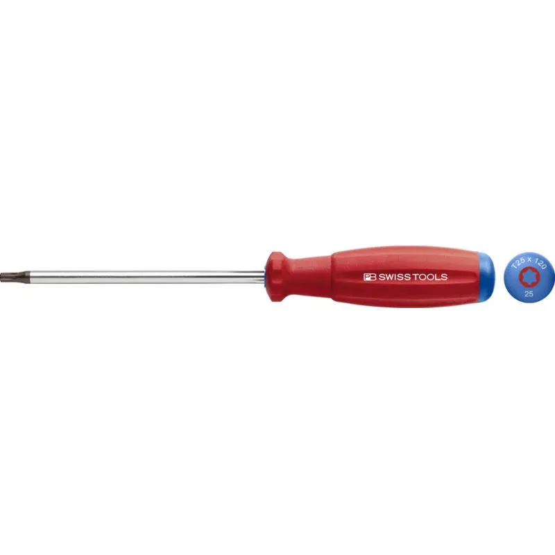 PB Swiss PB 8400.4-40 Screwdriver TORX with Swiss Grip Handle T4 x 40 mm