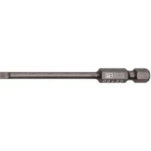 PB Swiss PB E6.106/1 PrecisionBit, Design E 6.3 (1/4 Inch), Long Blade, 3mm x 75mm