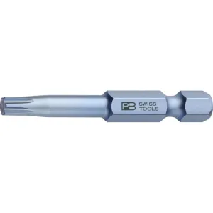 PB Swiss PB E6.400/4-50 Precision Bit for TORX-Screws, T4, L - 50 mm