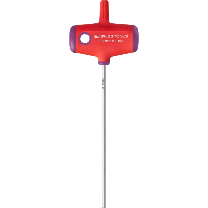 PB Swiss Tools PB 1206.2.5-100 Cross-Handle Screwdrivers, Hex 2.5 mm, 100 mm