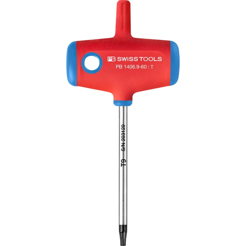 PB Swiss Tools PB 1406.9-60 Cross-Handle Screwdrivers, TORX T9