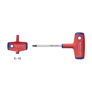 PB Swiss Tools PB 1408.10-60 Cross-Handle Screwdrivers, TORX Plus TXP10