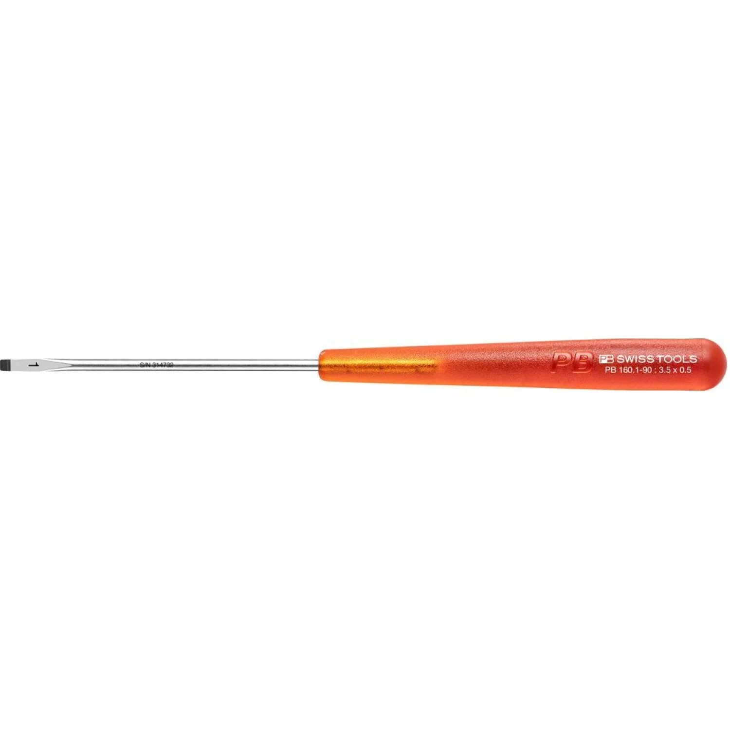PB Swiss Tools PB 160.1-90 Electronics screwdrivers, Slotted, 3.5mm x 90mm