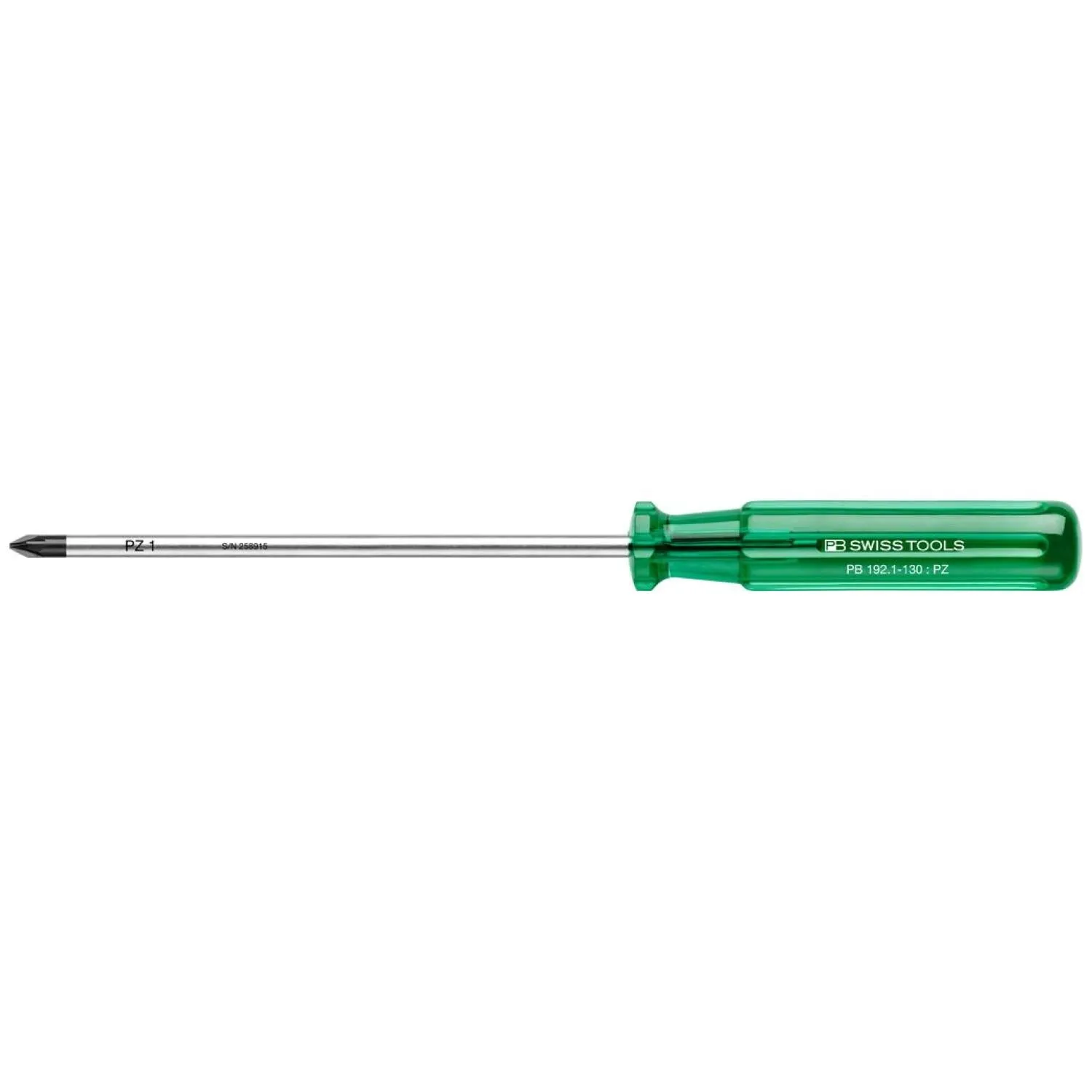 PB Swiss Tools PB 192.1-130 Pozidriv Classic screwdrivers, PZ1 x 130mm