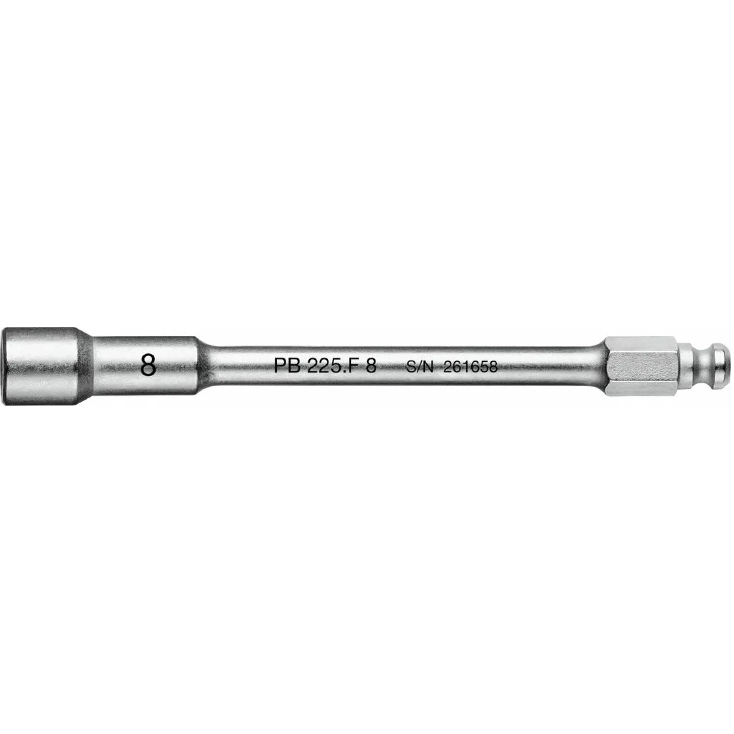 PB Swiss Tools PB 225.F 8 Interchangeable Blade with Inside Hex, 8mm x 110mm
