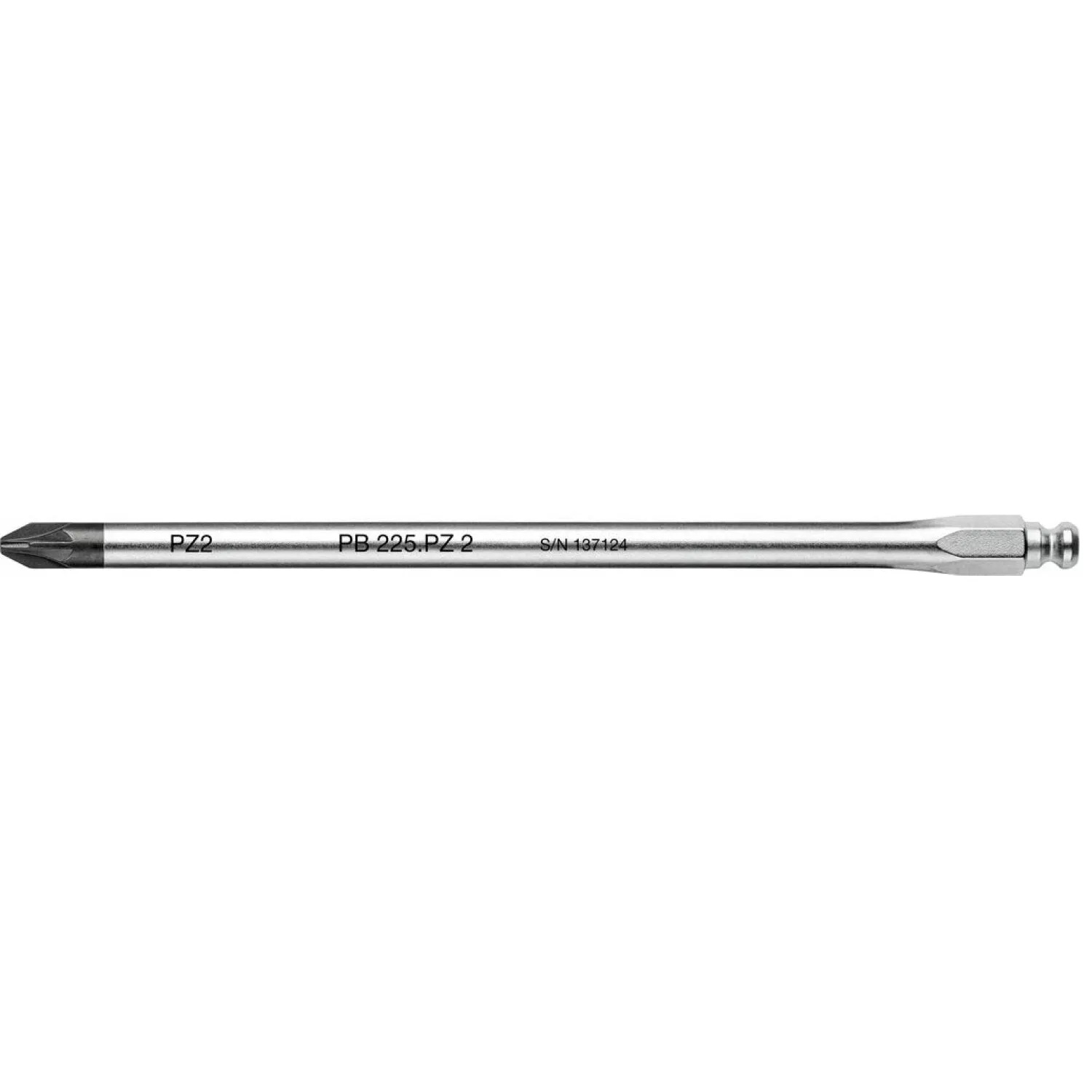 PB Swiss Tools PB 225.PZ 2 Interchangeable blade for articulated handle, Pozidriv, PZ2 x 160mm