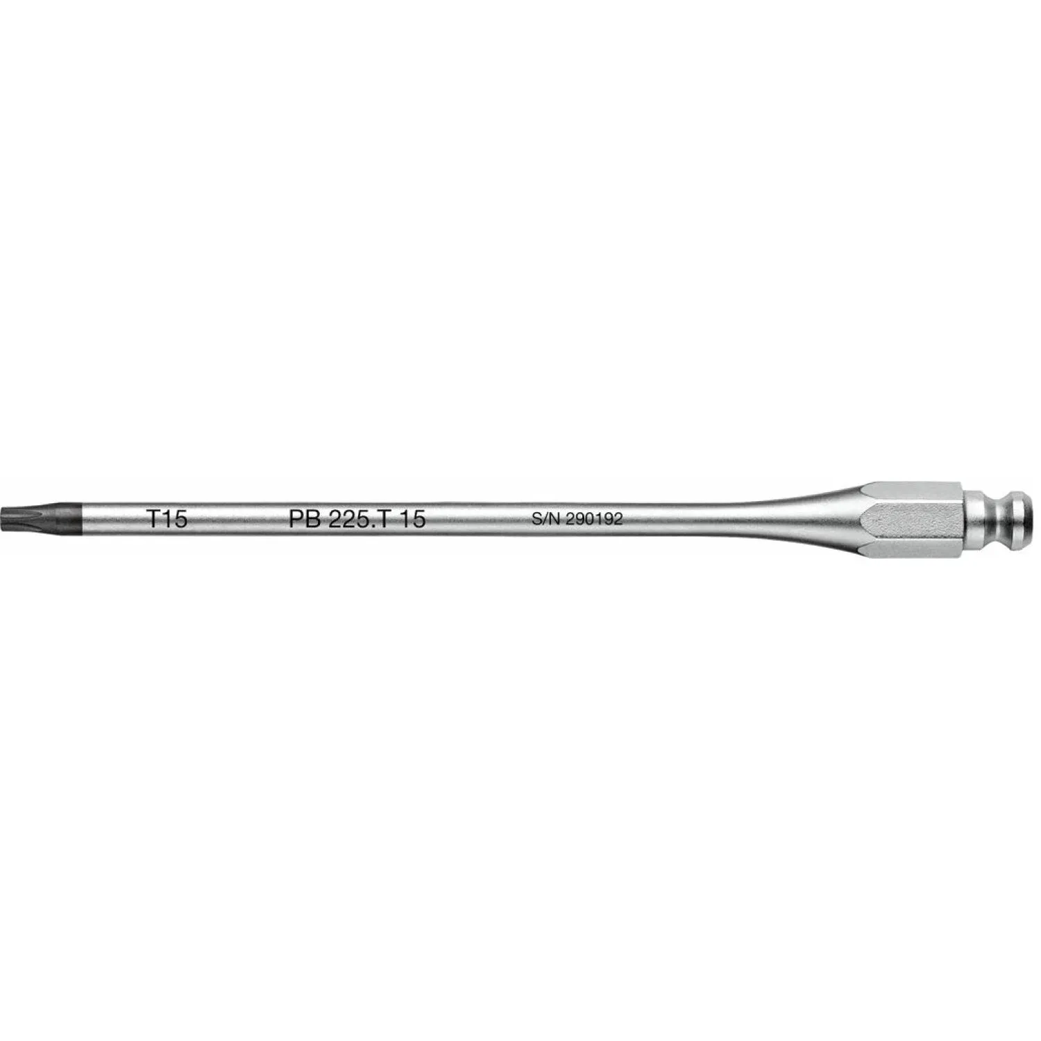 PB Swiss Tools PB 225.T 15 Interchangeable blade for articulated handle, TORX, T15 x 120mm