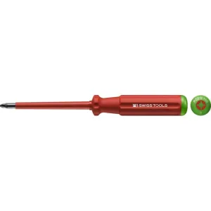 PB Swiss Tools PB 5192.0-60 Classic VDE Screwdriver Pozidriv Size PZ0