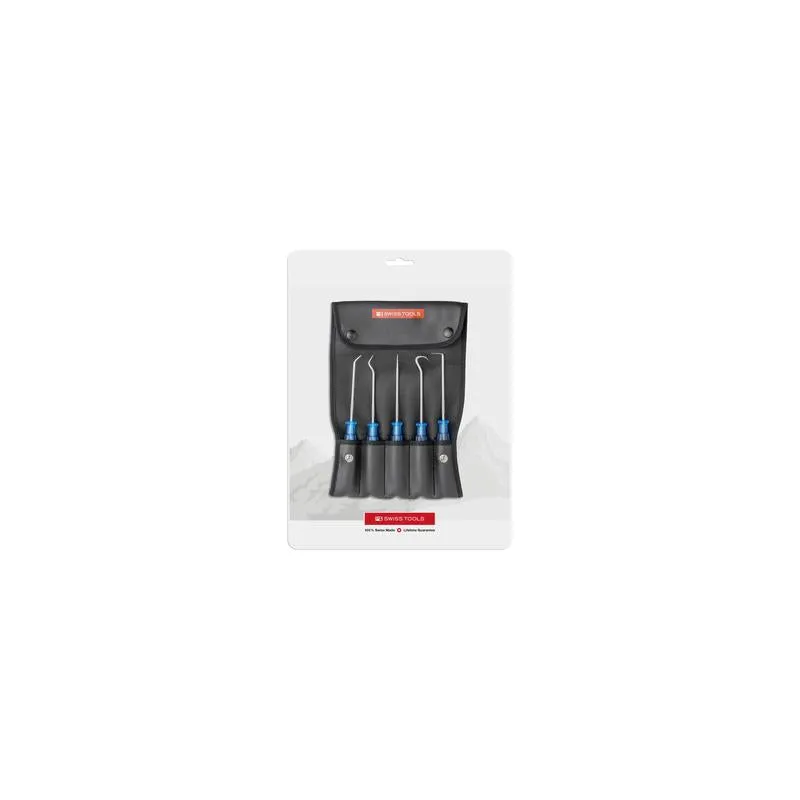 PB Swiss Tools PB 7685.Set PickTool Set in a Roll-Up Case 5-Piece