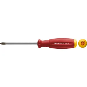 PB Swiss Tools PB 8190.1-100 SwissGrip Phillips Screwdriver 2-Component PH1