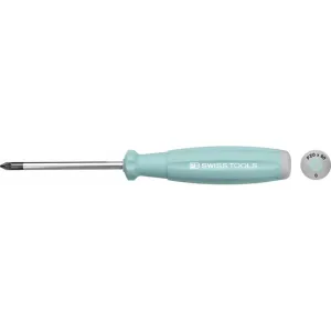 PB Swiss Tools PB 8192.0-60 LG Pozidriv SwissGrip Screwdrivers, PZ0 x 60mm
