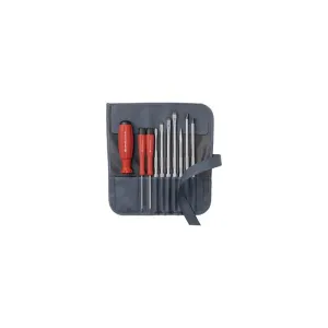 PB Swiss Tools PB 8218.GY SwissGrip Screwdriver 10 Pcs