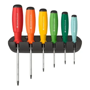 PB Swiss Tools PB 8440 RB SwissGrip Screwdriver Set, TORX