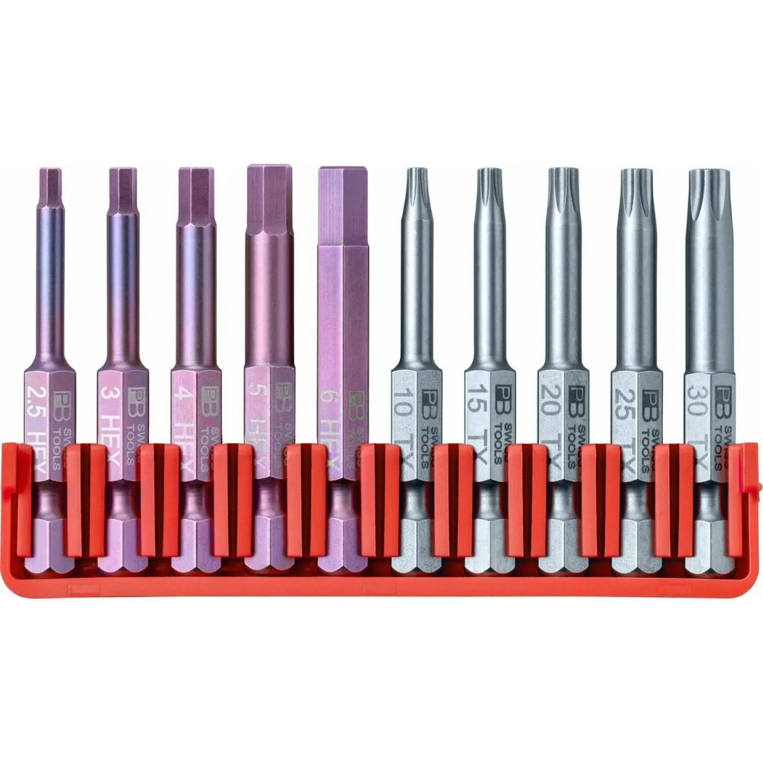 PB Swiss Tools PB E6.704 CN 10 PrecisionBits E6, in BitBlock