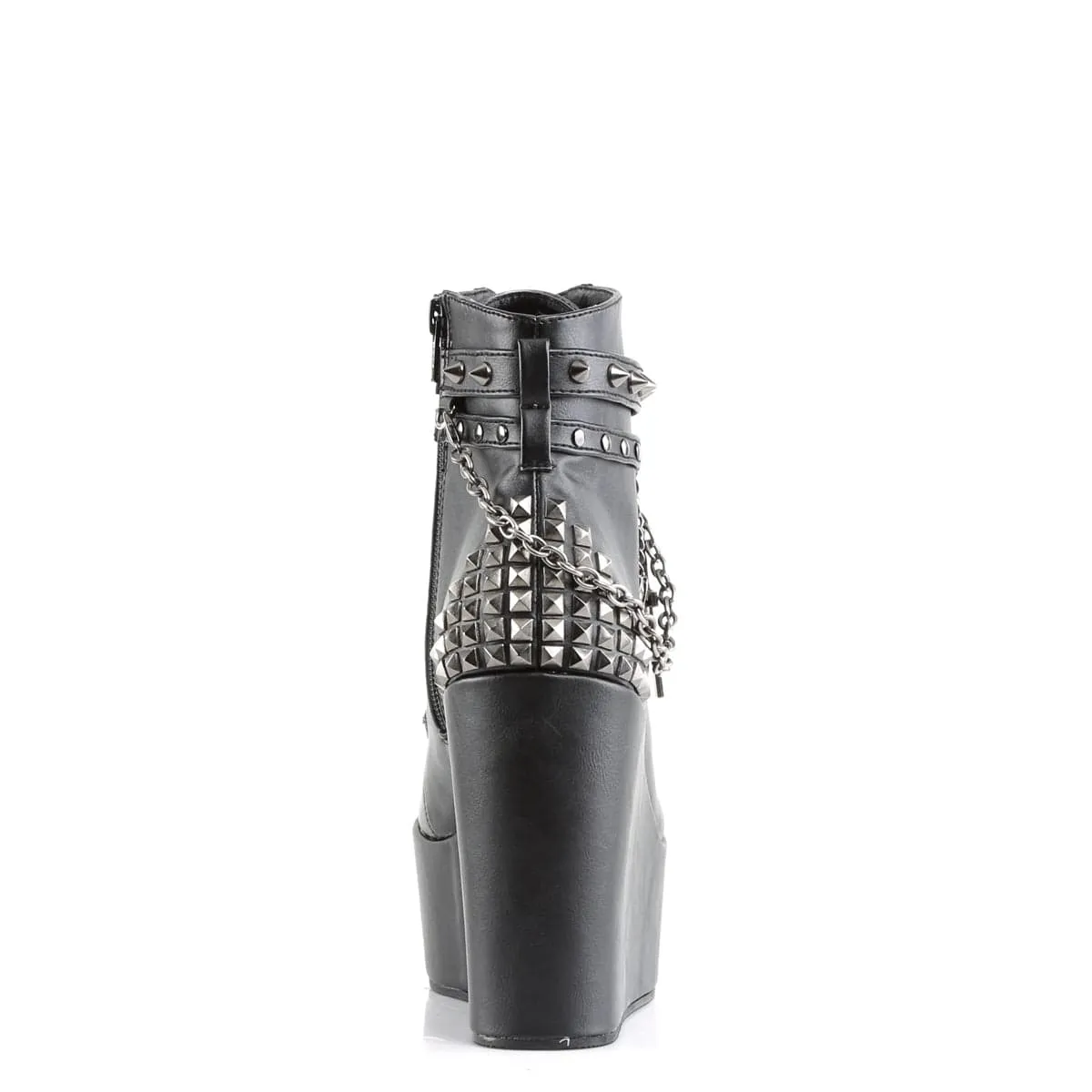 POISON-101 Black Vegan Leather
