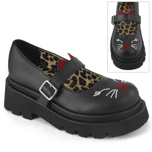 RENEGADE-56 Black Vegan Leather