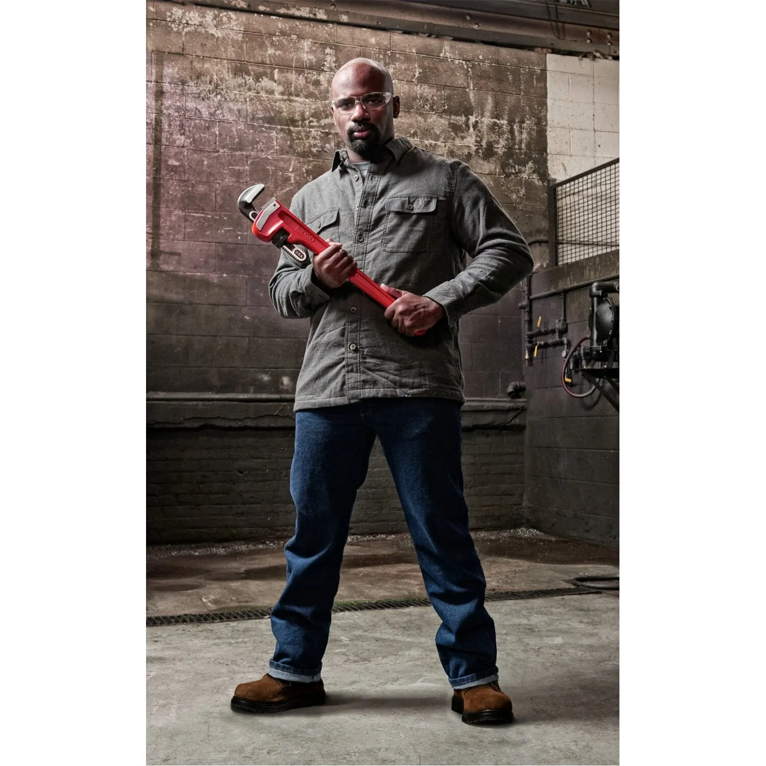Ridgid 31030 24" Heavy-Duty Straight Pipe Wrench