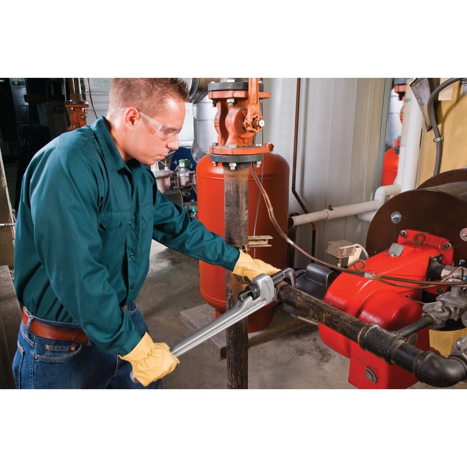 Ridgid 31105 24" Aluminum Straight Pipe Wrench