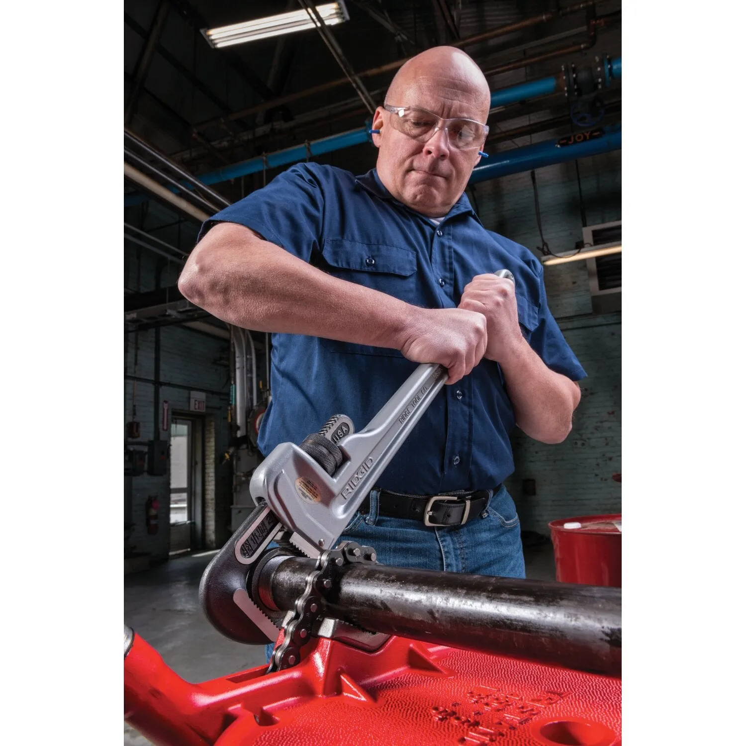 Ridgid 31105 24" Aluminum Straight Pipe Wrench