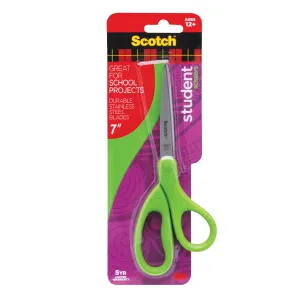 Scotch 7" Student Scissors, 1407S-MIX, 6/inner, 6 inners/case