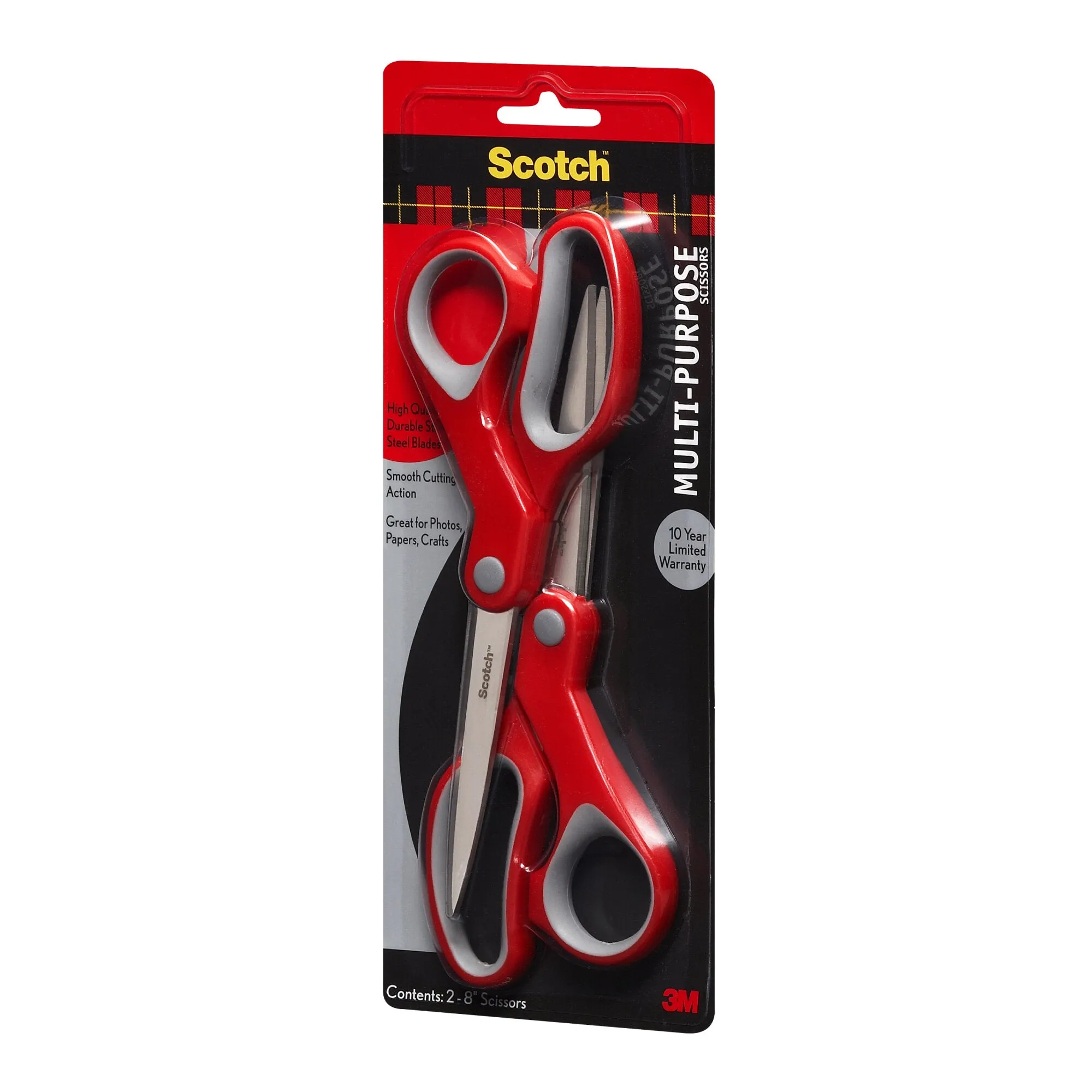Scotch Printed Multi Purpose Scissors 1428-P22-EF, 8 in
