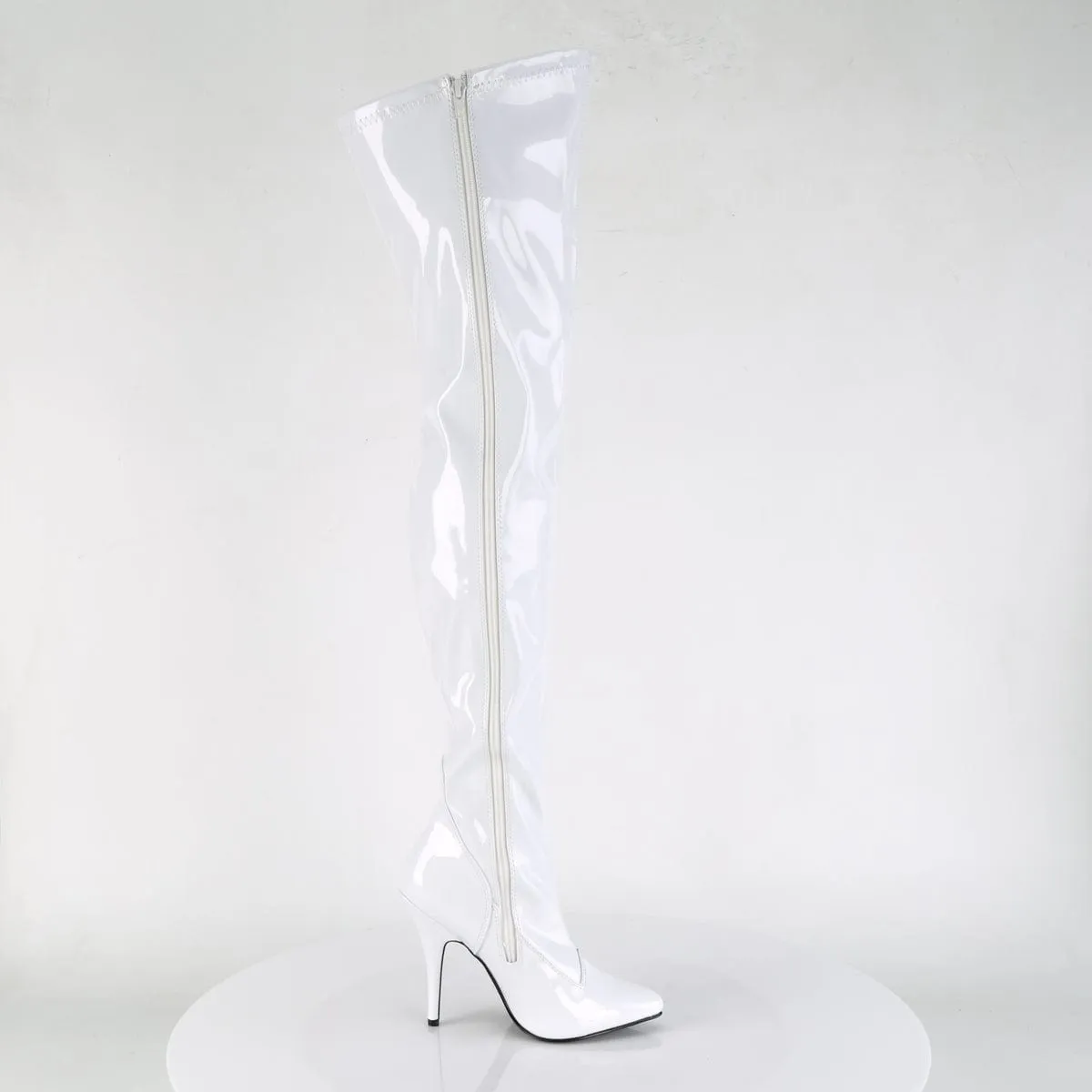 SEDUCE-3000 White Stretch Patent