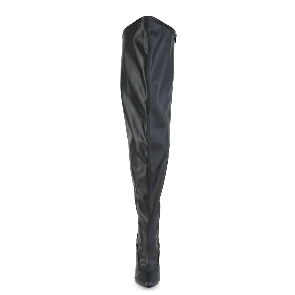 SEDUCE-3000WC Black Stretch Faux Leather