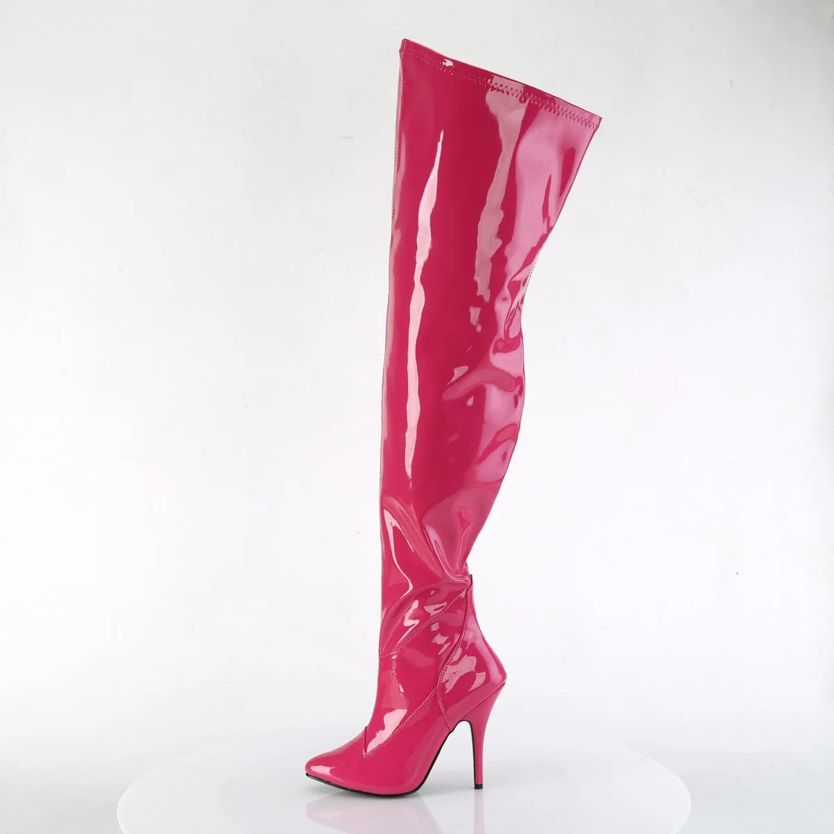 SEDUCE-3000WC Hot Pink Stretch Patent