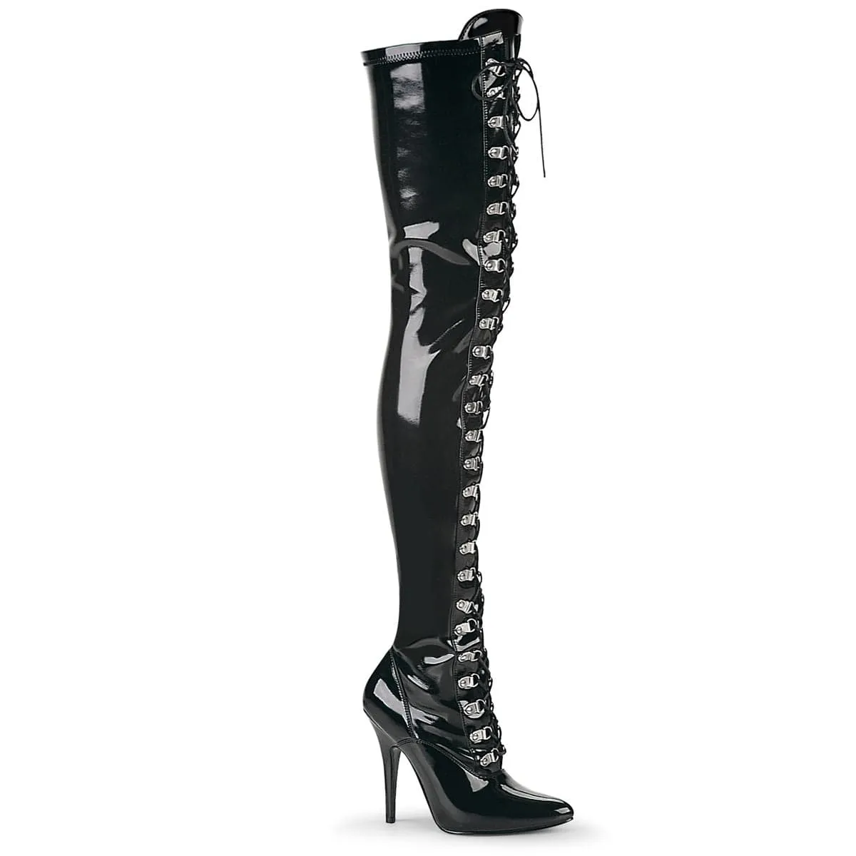 SEDUCE-3024 Black Stretch Patent