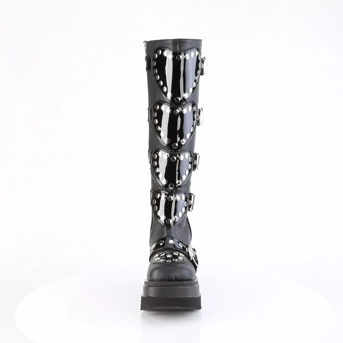 SHAKER-210 Black Vegan Leather