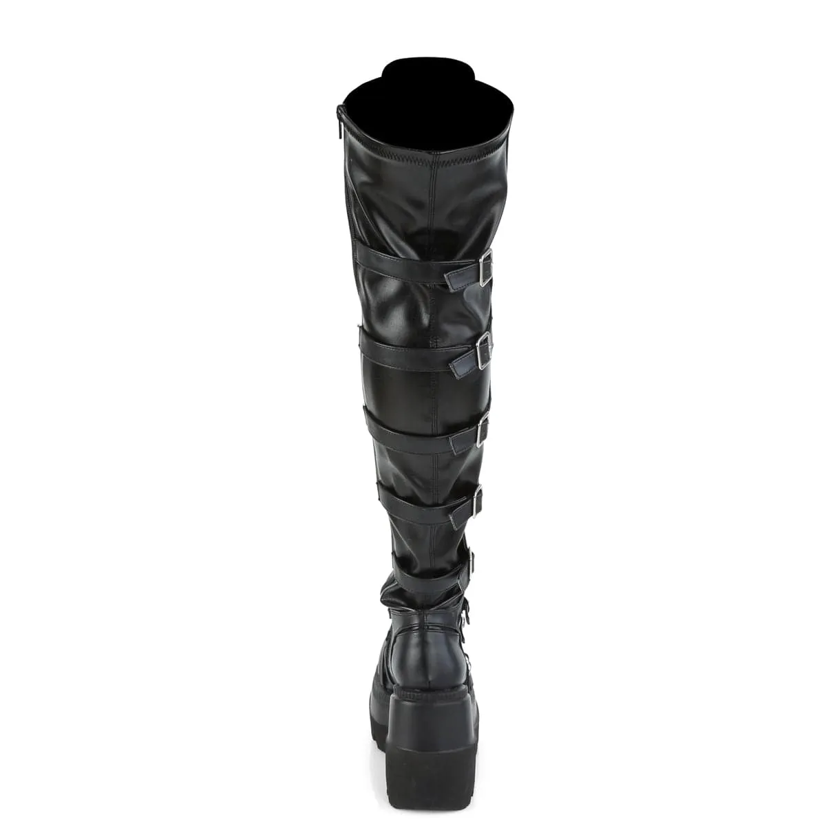SHAKER-350 Black Veagn Leather-Stretch