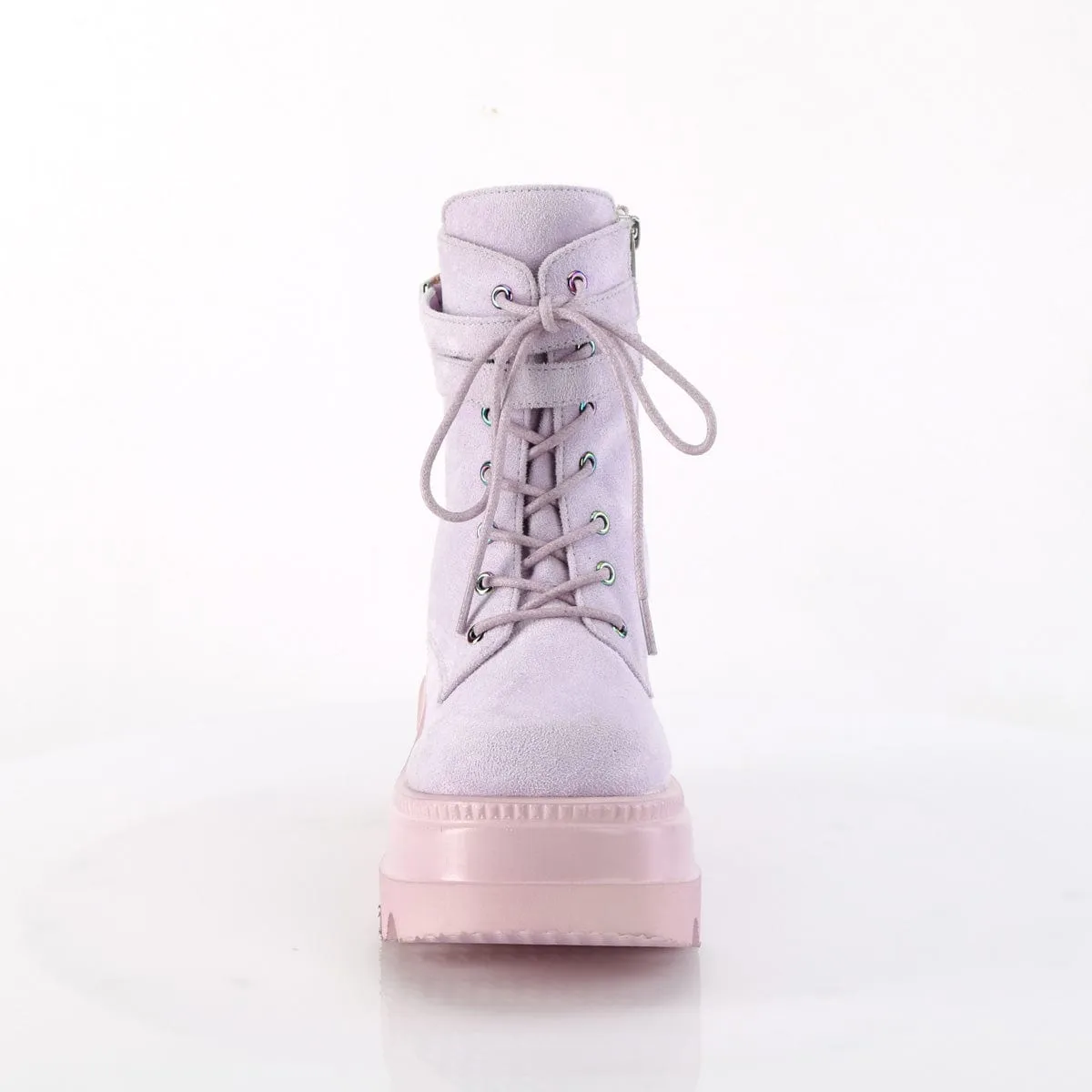 SHAKER-52 Lavender Vegan Suede
