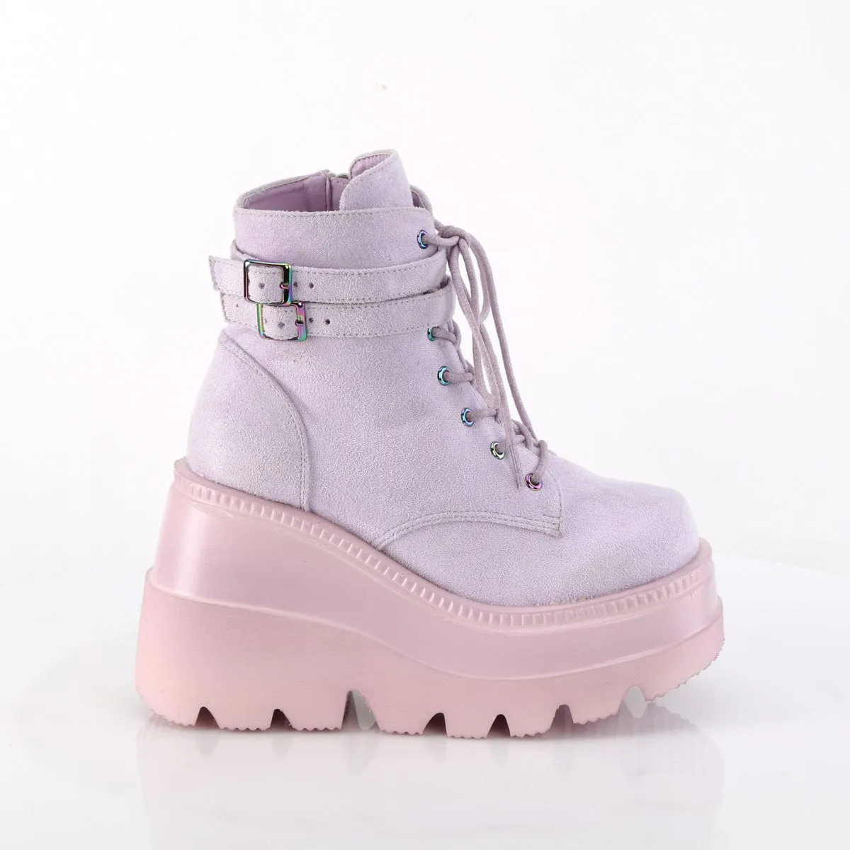 SHAKER-52 Lavender Vegan Suede