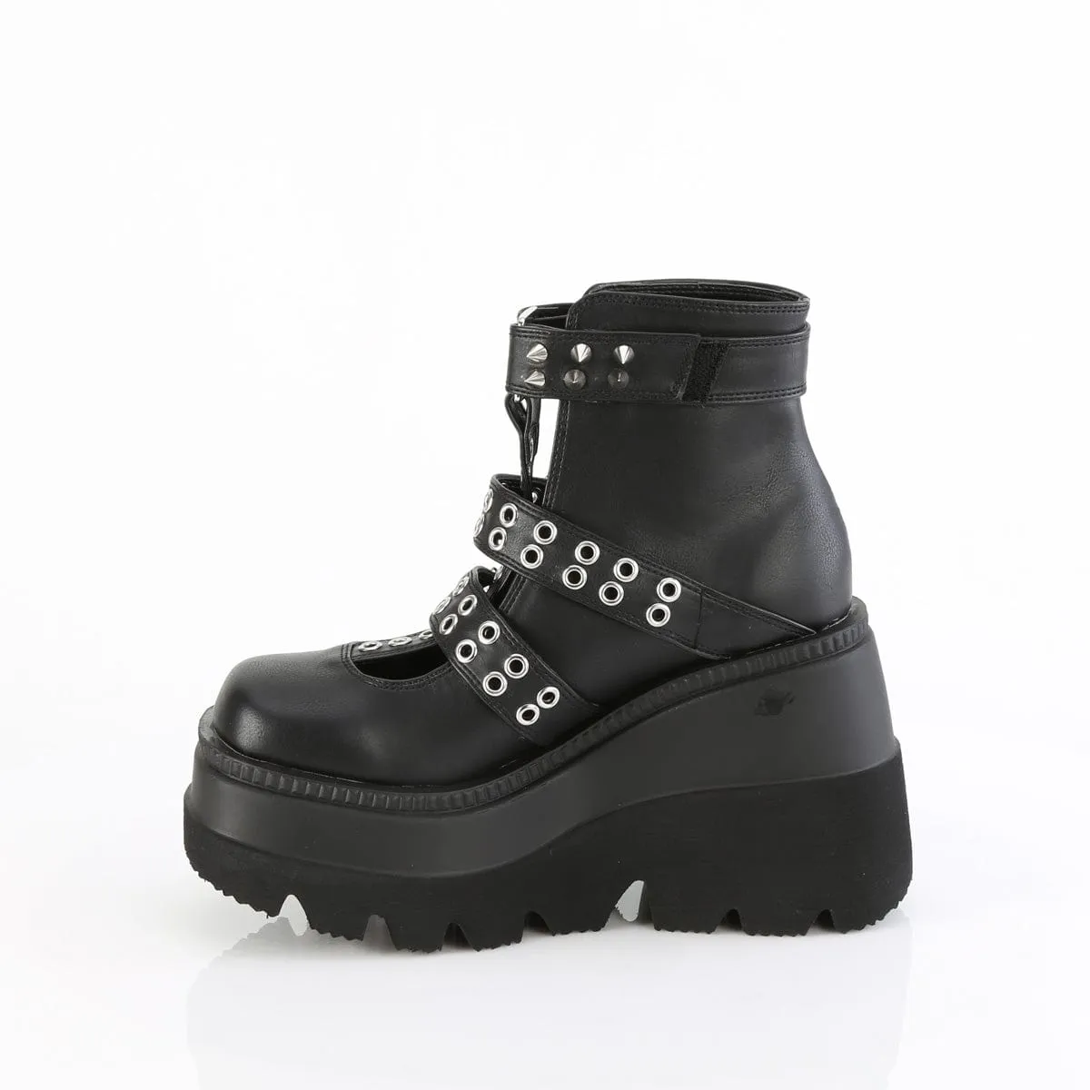 SHAKER-62 Black Vegan Leather