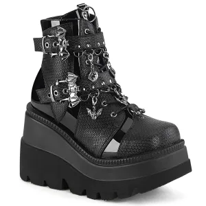 SHAKER-66 Black Vegan Leather