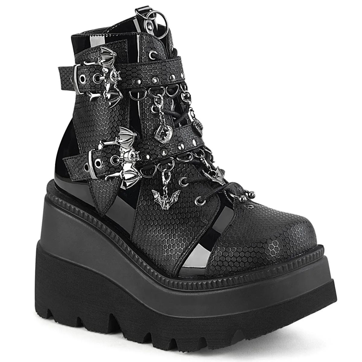 SHAKER-66 Black Vegan Leather