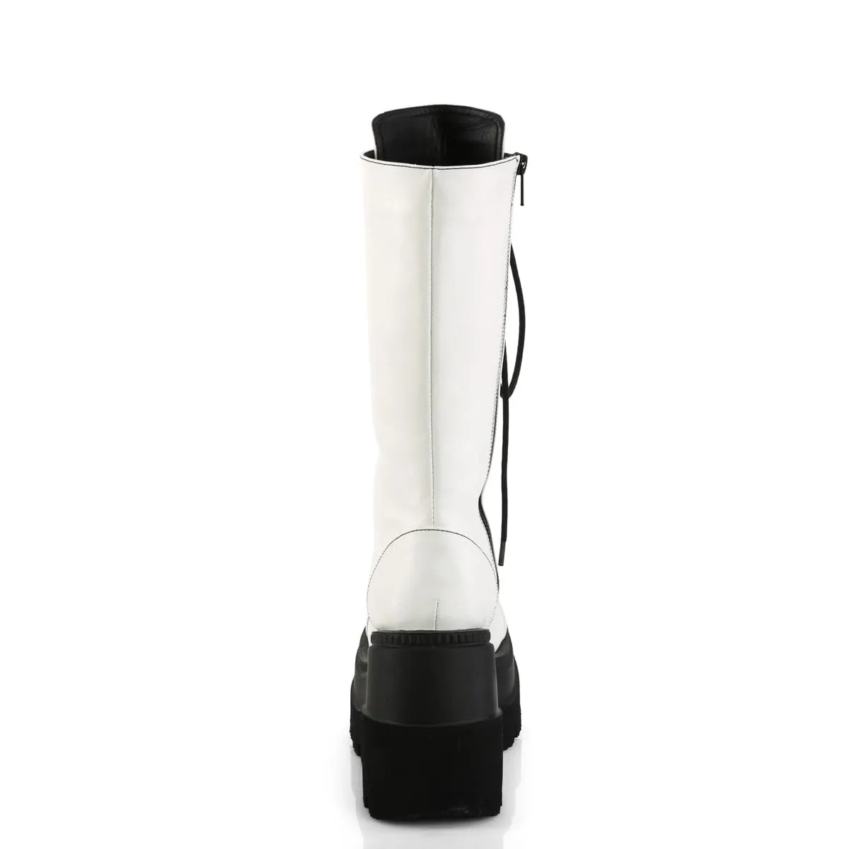 SHAKER-72 White Vegan Leather