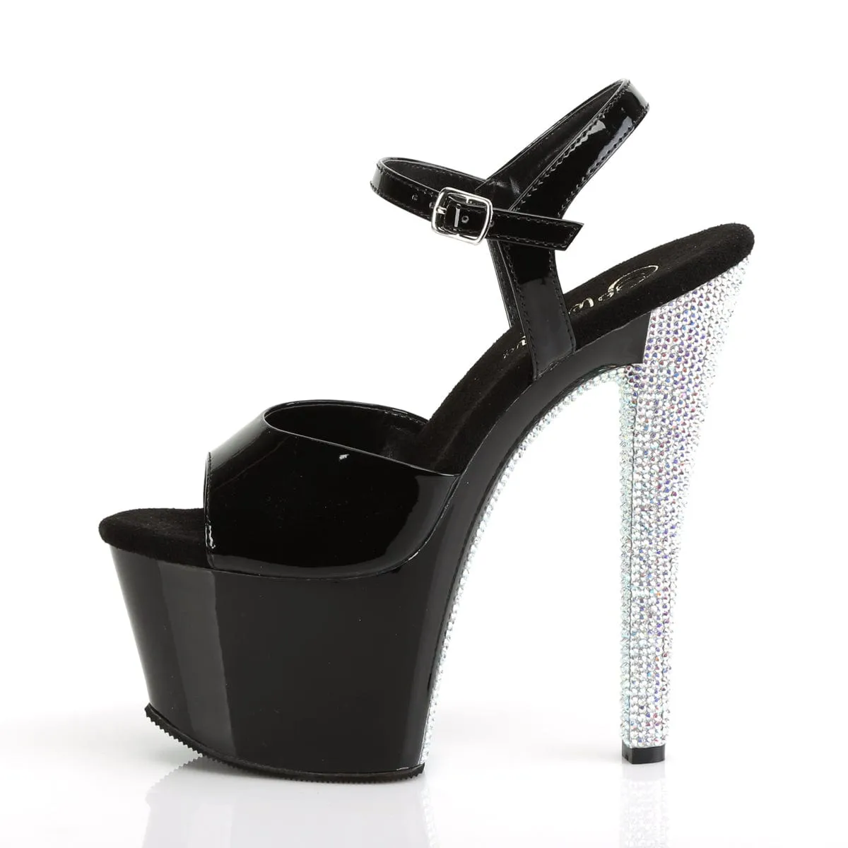 SKY-309CHRS Black/Black-Silver AB Rhinestones