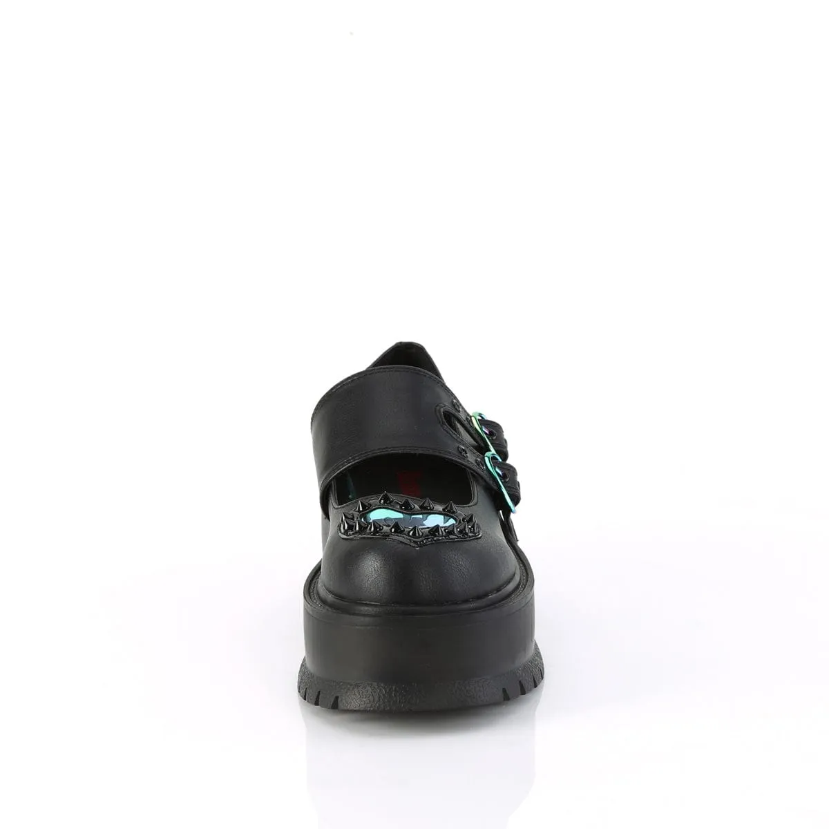 SLACKER-25 Black Vegan Leather