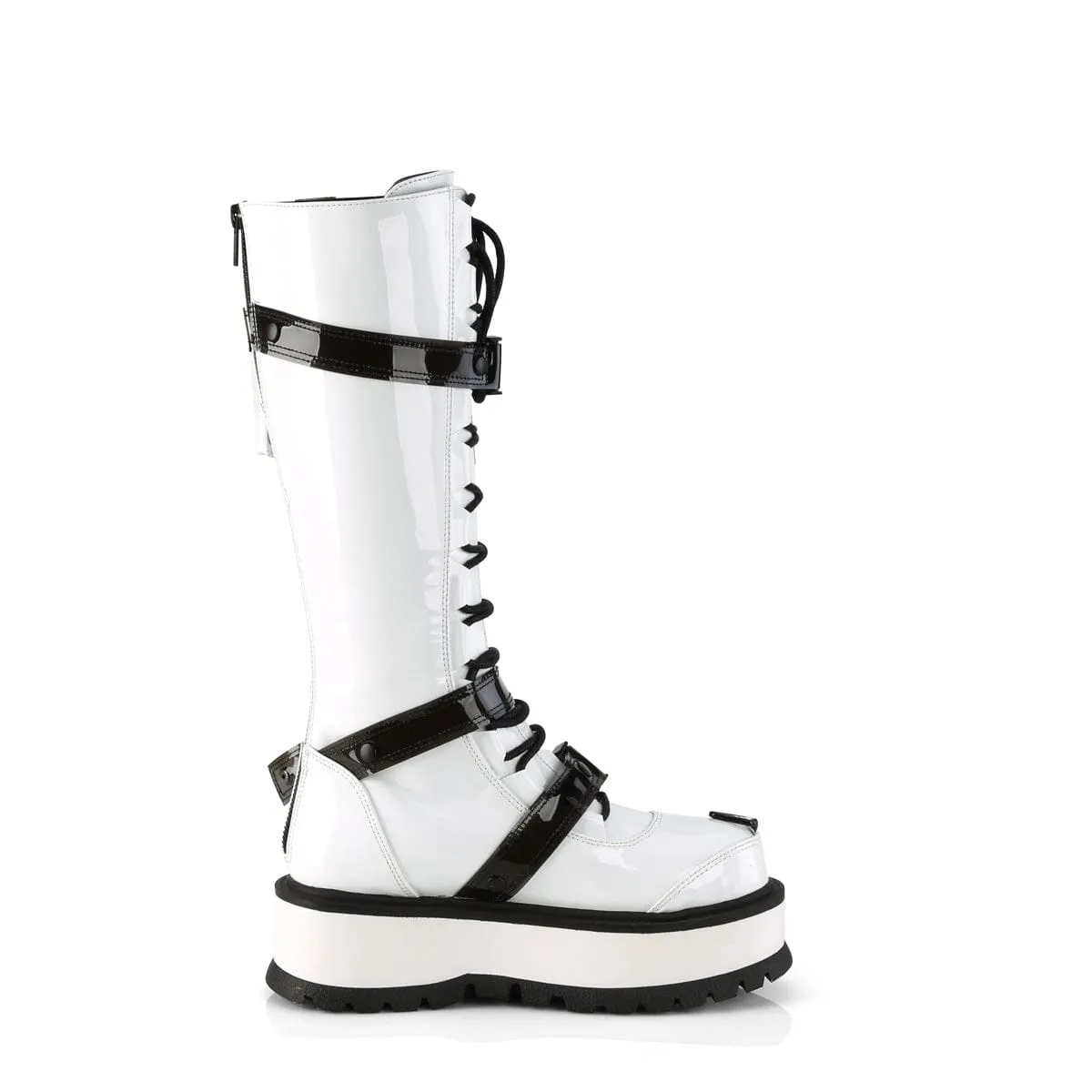 SLACKER-260 White Patent