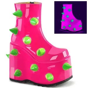 SLAY-77 UV Neon Pink-Neon Green