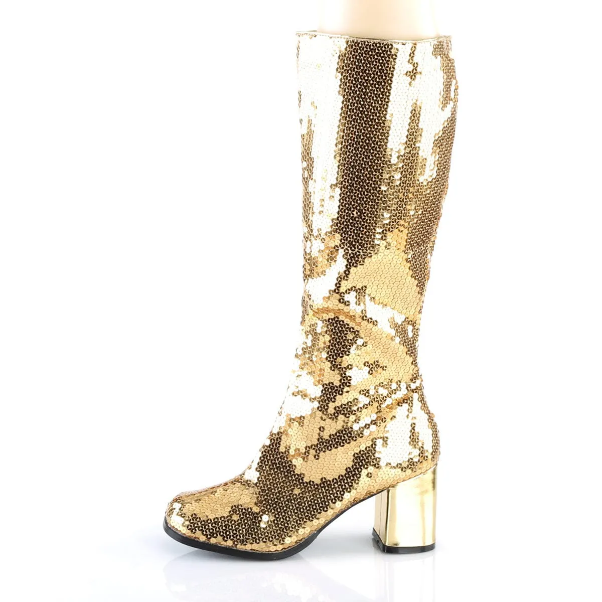 SPECTACUL-300SQ Gold Sequins
