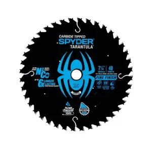 Spyder 13007 7-1/4in 40T Fine Finish Blade